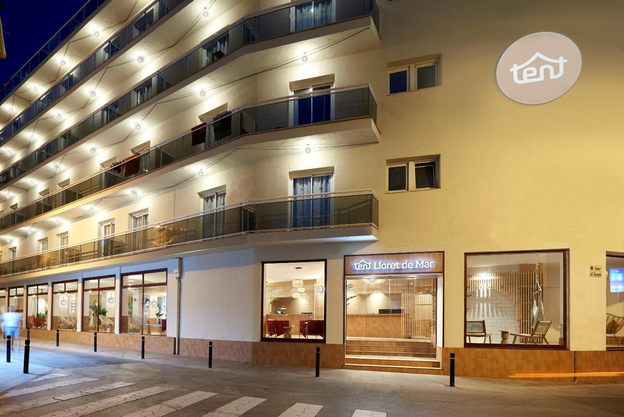 Tent Lloret De Mar Eksteriør billede